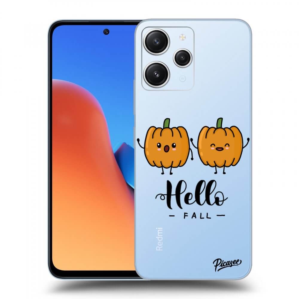 Silikonový Průhledný Obal Pro Xiaomi Redmi 12 4G - Hallo Fall