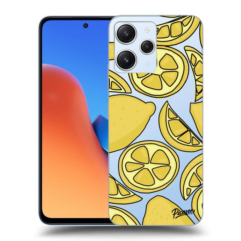 Silikonový Průhledný Obal Pro Xiaomi Redmi 12 4G - Lemon