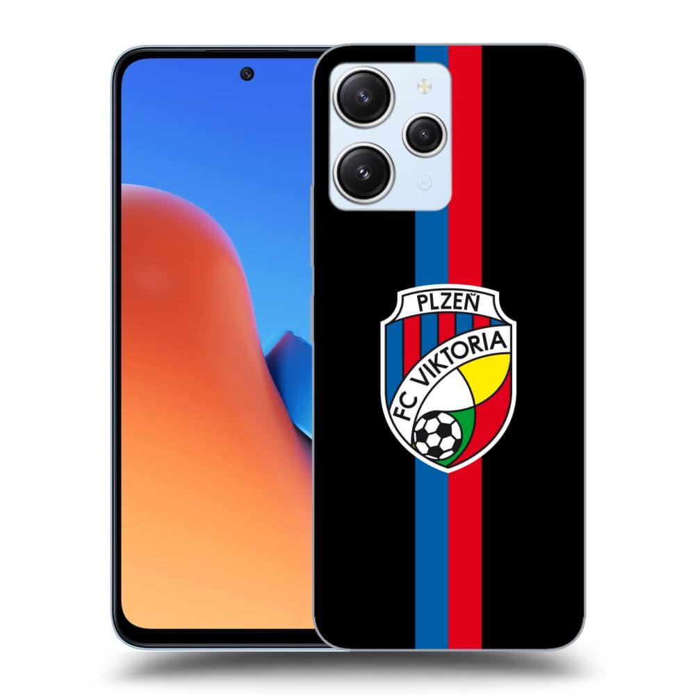 Silikonový černý Obal Pro Xiaomi Redmi 12 4G - FC Viktoria Plzeň H