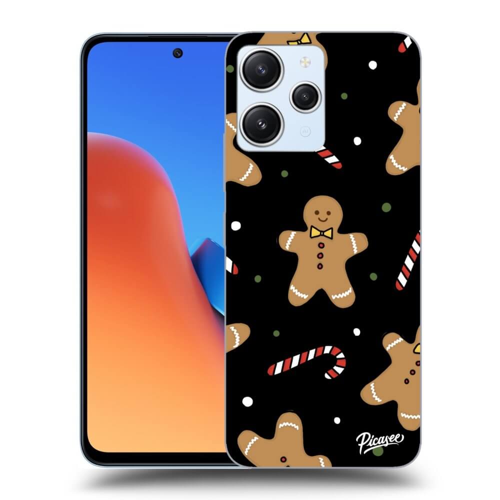 Silikonový černý Obal Pro Xiaomi Redmi 12 4G - Gingerbread