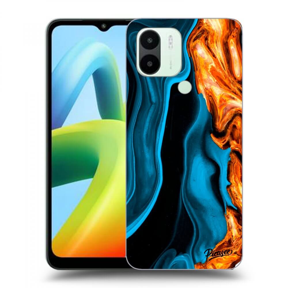 Silikonový černý Obal Pro Xiaomi Redmi A2 - Gold Blue