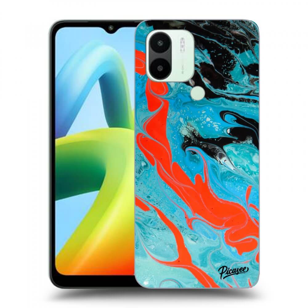 Silikonový Průhledný Obal Pro Xiaomi Redmi A2 - Blue Magma