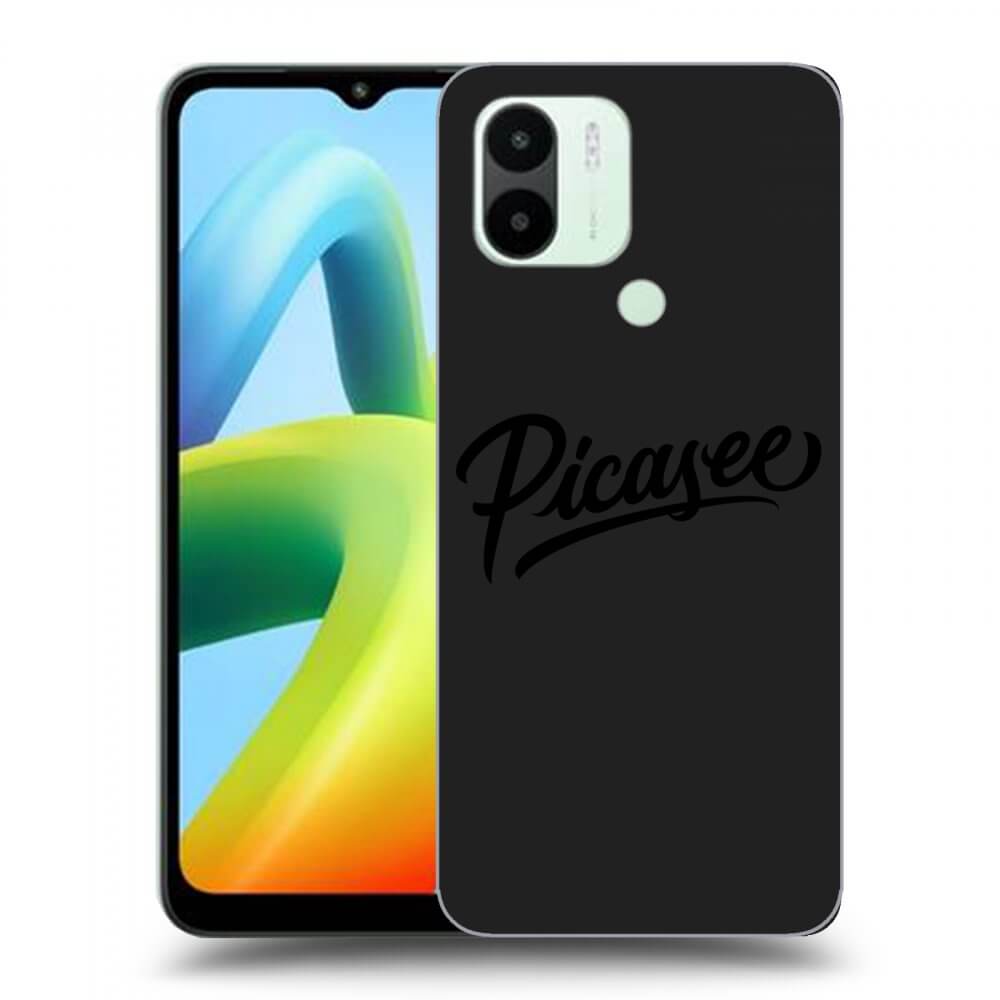 Silikonový černý Obal Pro Xiaomi Redmi A2 - Picasee - Black