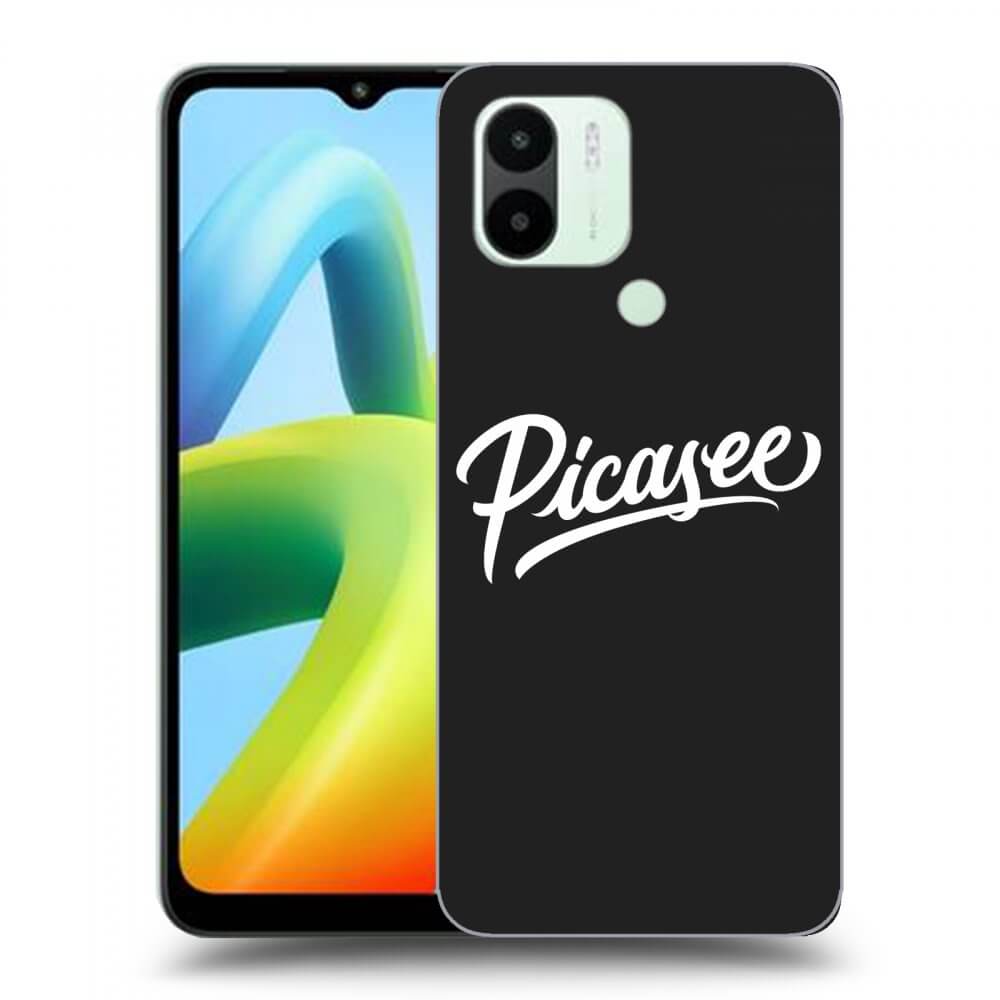 Silikonový černý Obal Pro Xiaomi Redmi A2 - Picasee - White