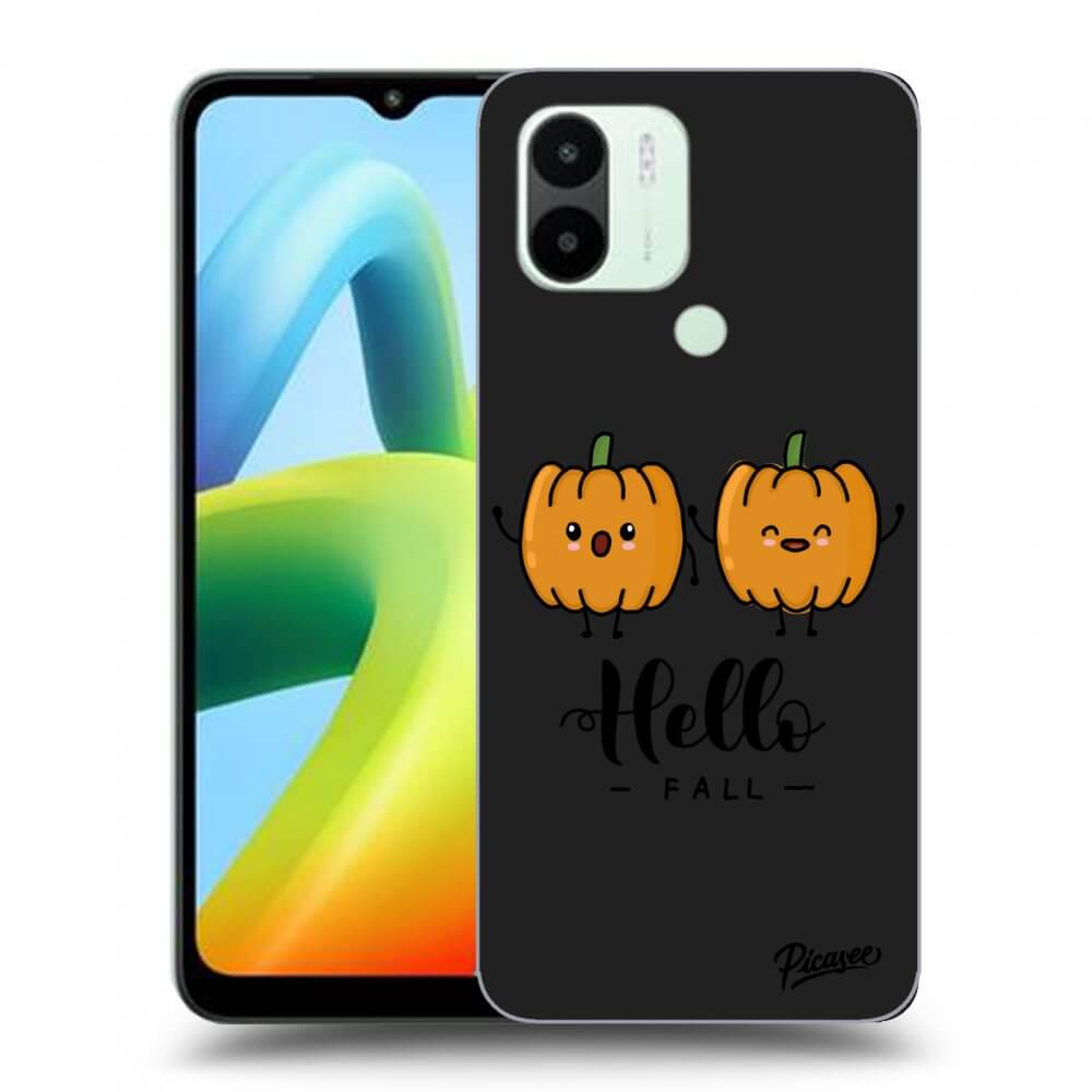 Silikonový černý Obal Pro Xiaomi Redmi A2 - Hallo Fall