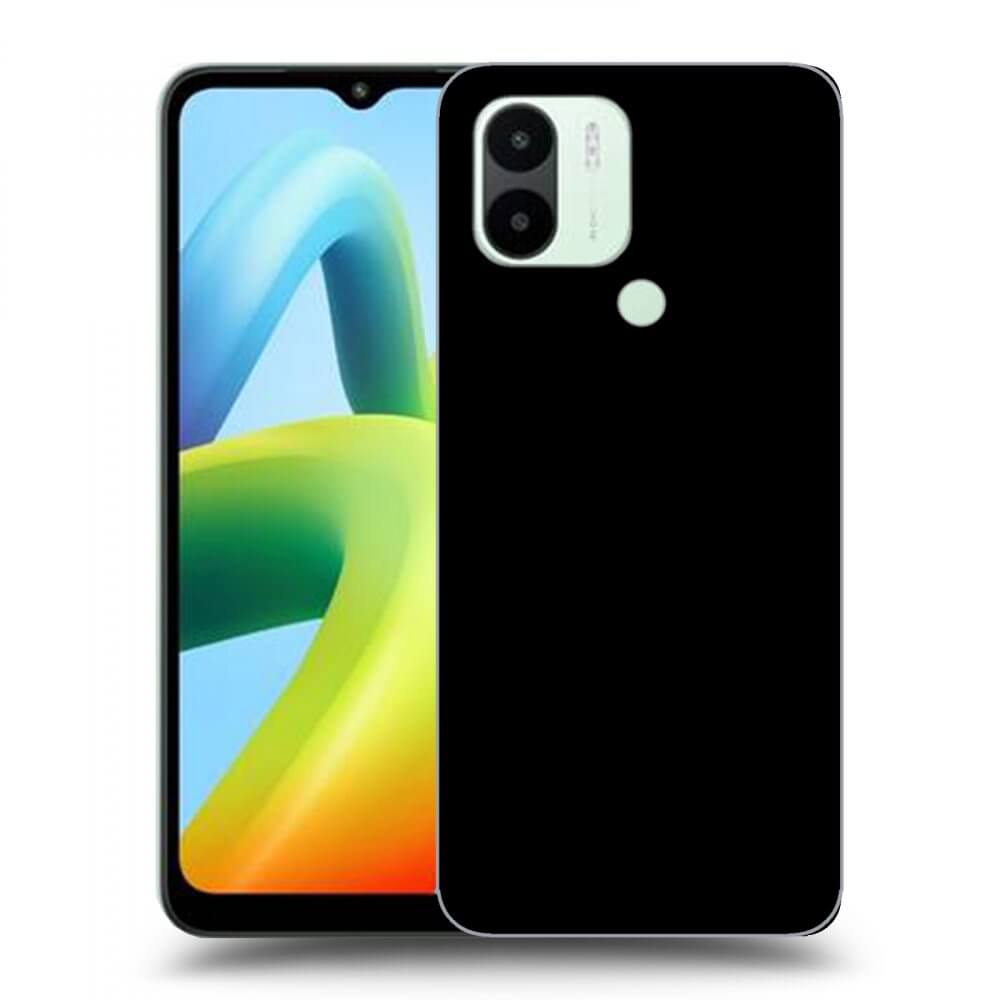 Silikonový černý Obal Pro Xiaomi Redmi A2 - Separ - Black On Black 2