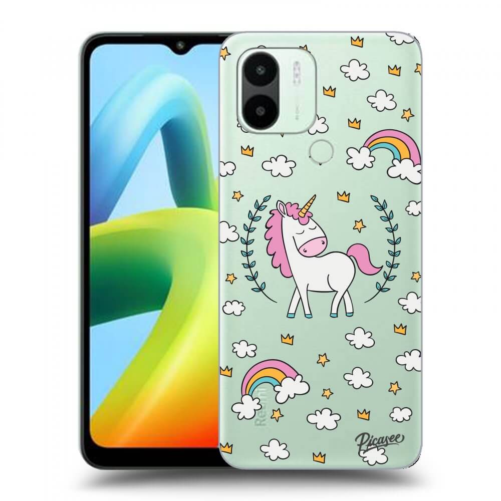 Silikonový Průhledný Obal Pro Xiaomi Redmi A2 - Unicorn Hvězdné Nebe