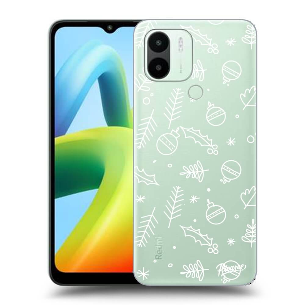 Silikonový Průhledný Obal Pro Xiaomi Redmi A2 - Mistletoe