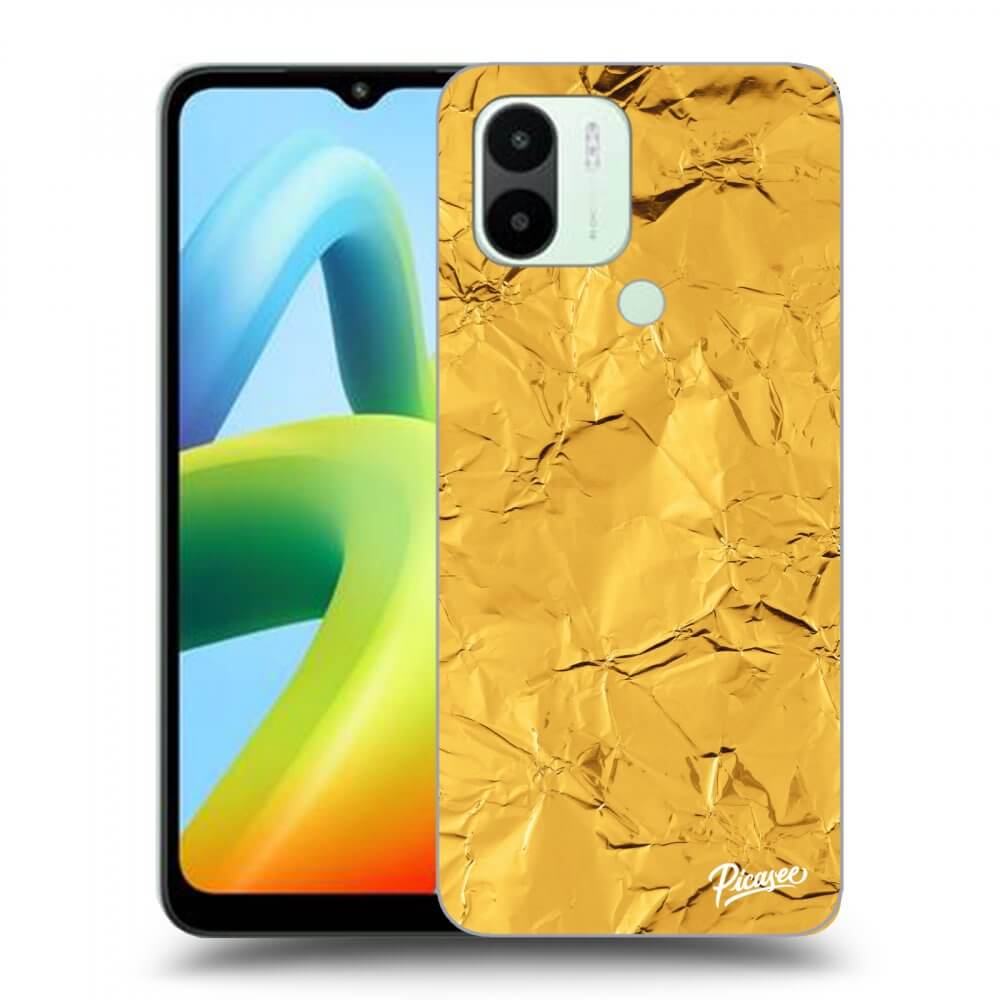 Silikonový Průhledný Obal Pro Xiaomi Redmi A2 - Gold