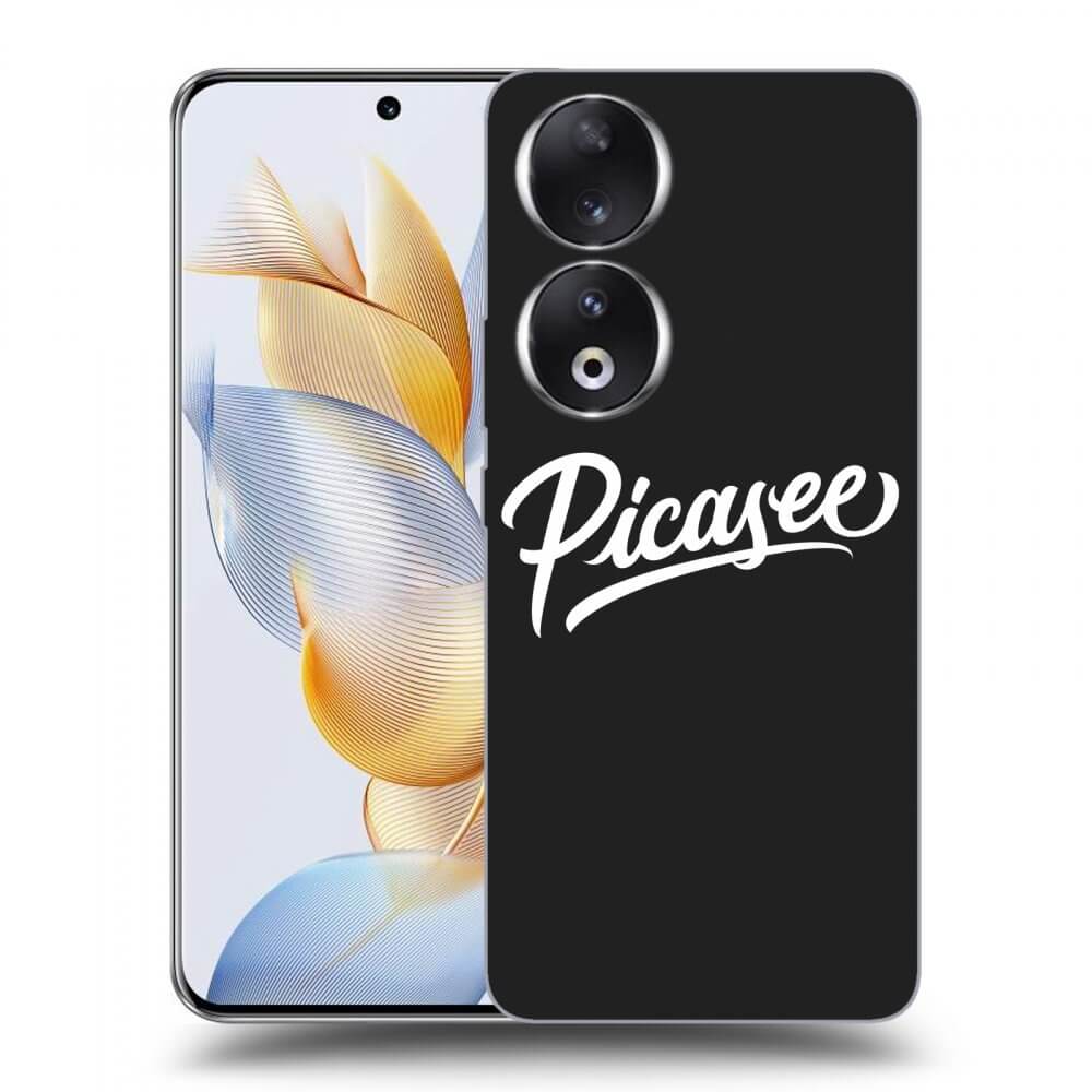 Silikonový černý Obal Pro Honor 90 5G - Picasee - White