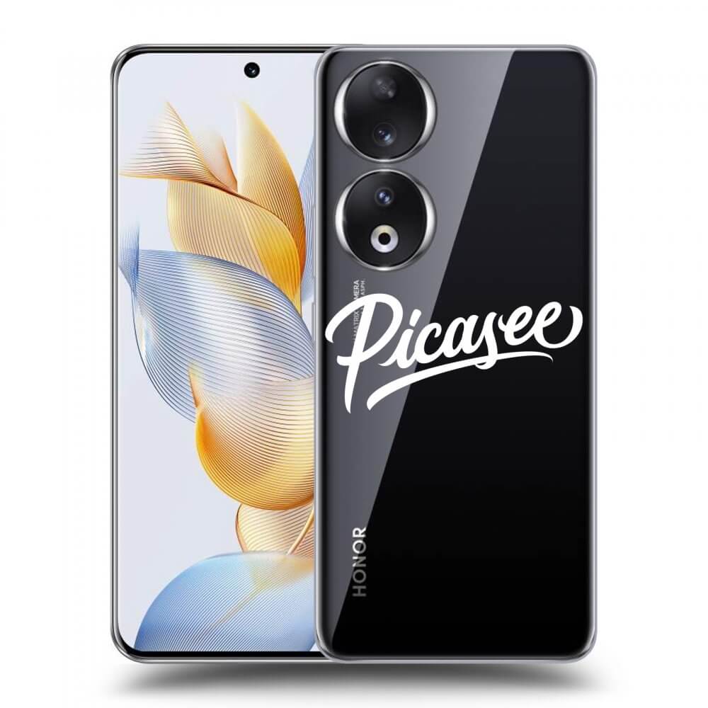 Silikonový Průhledný Obal Pro Honor 90 5G - Picasee - White