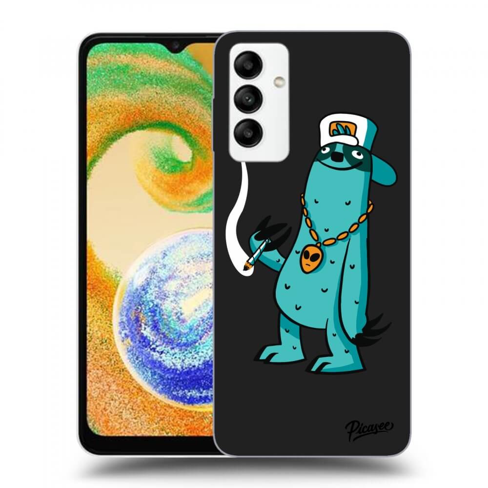 Silikonový černý Obal Pro Samsung Galaxy A04s A047F - Earth - Je Mi Fajn