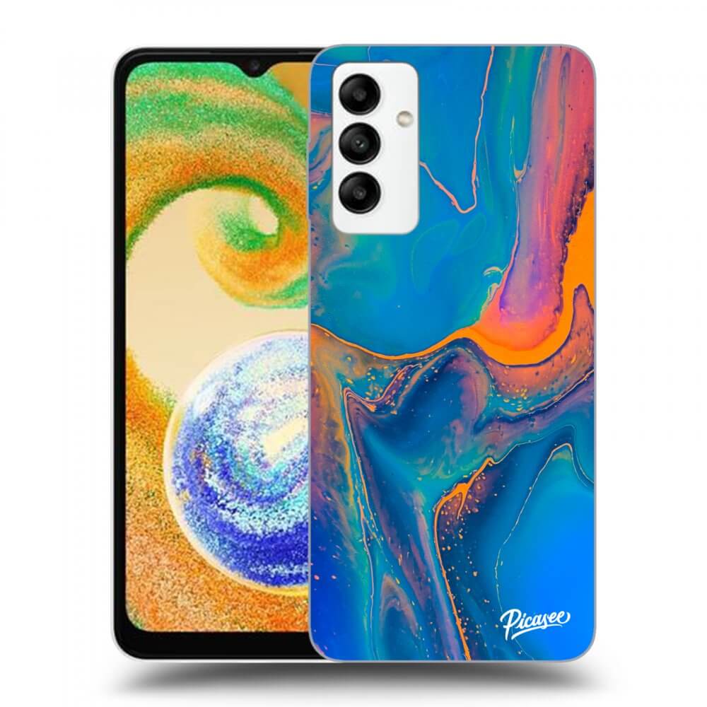 Silikonový Průhledný Obal Pro Samsung Galaxy A04s A047F - Rainbow