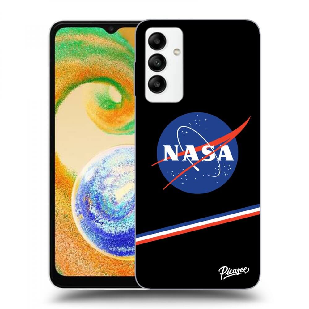 Silikonový černý Obal Pro Samsung Galaxy A04s A047F - NASA Original