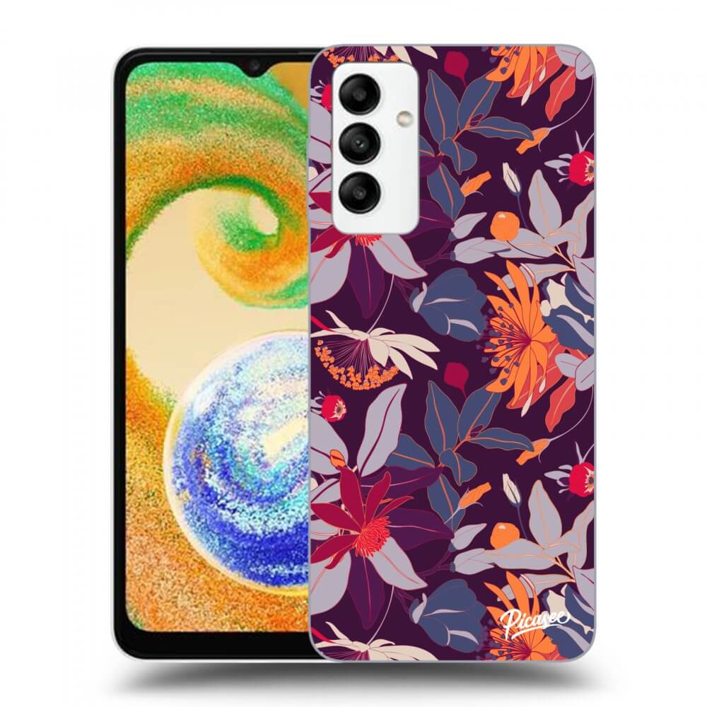 ULTIMATE CASE Pro Samsung Galaxy A04s A047F - Purple Leaf