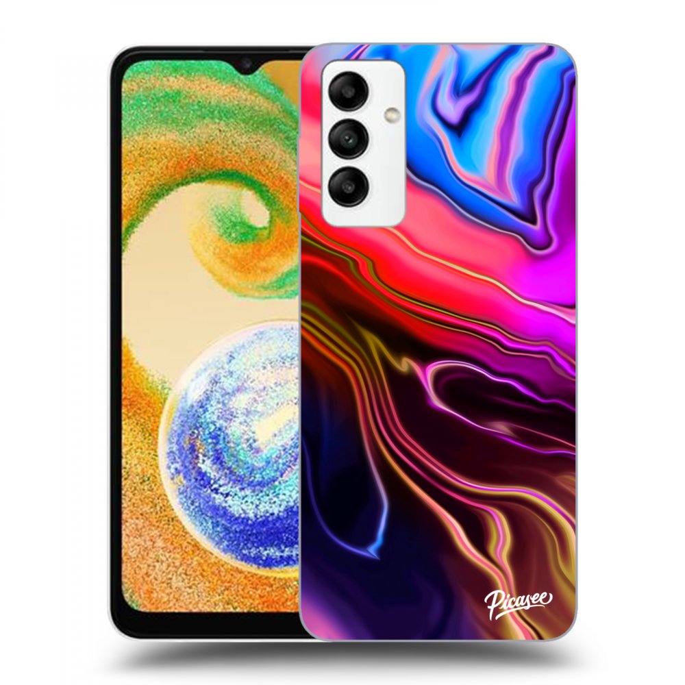 Silikonový černý Obal Pro Samsung Galaxy A04s A047F - Electric