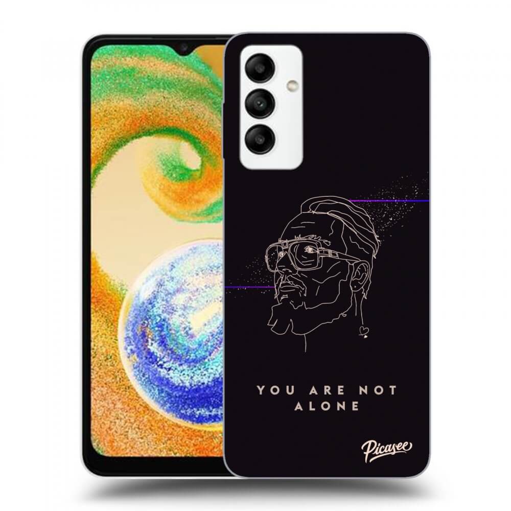 Silikonový Průhledný Obal Pro Samsung Galaxy A04s A047F - You Are Not Alone