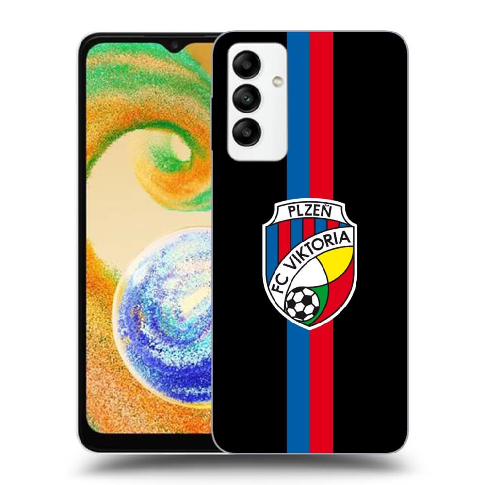 Silikonový černý Obal Pro Samsung Galaxy A04s A047F - FC Viktoria Plzeň H