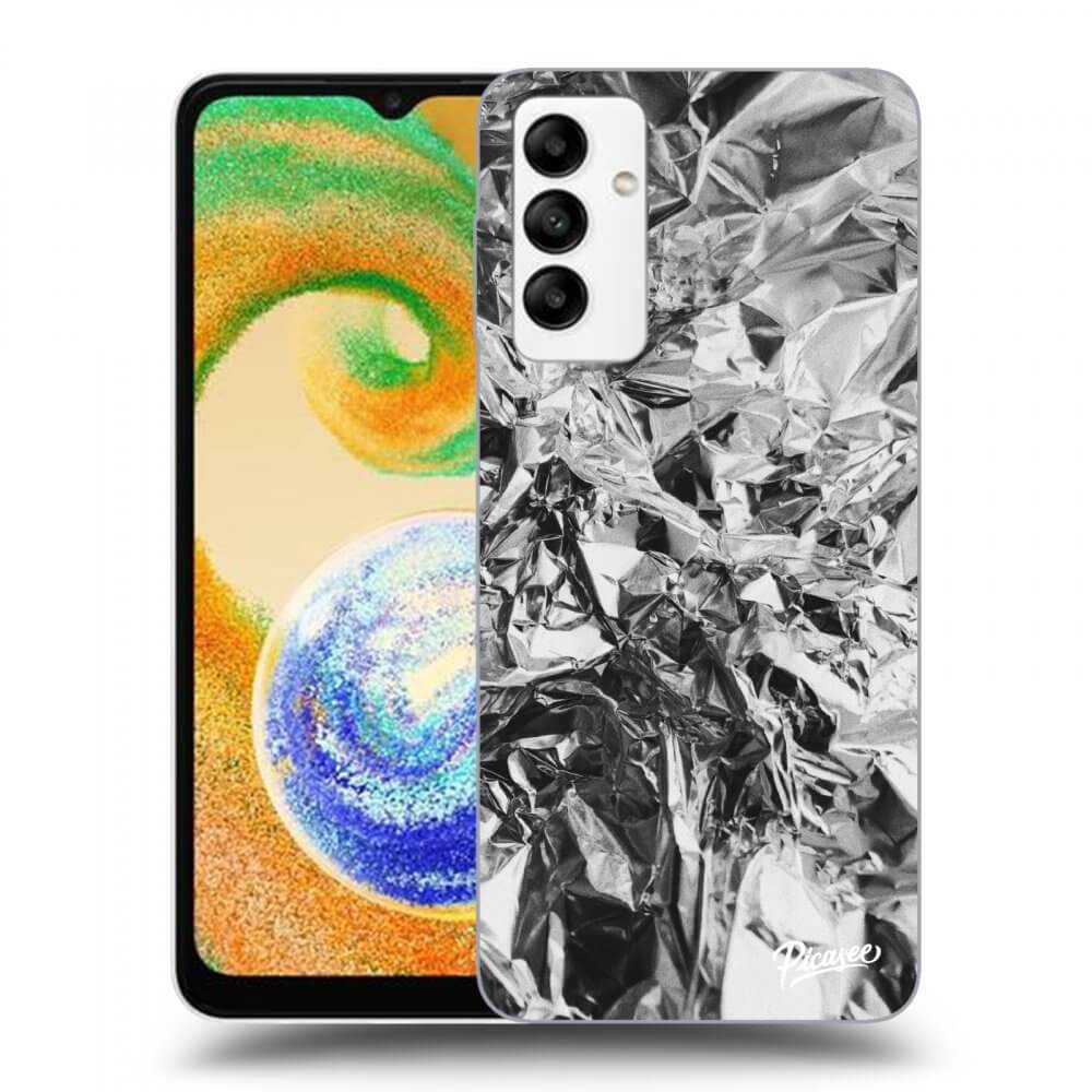 Silikonový černý Obal Pro Samsung Galaxy A04s A047F - Chrome