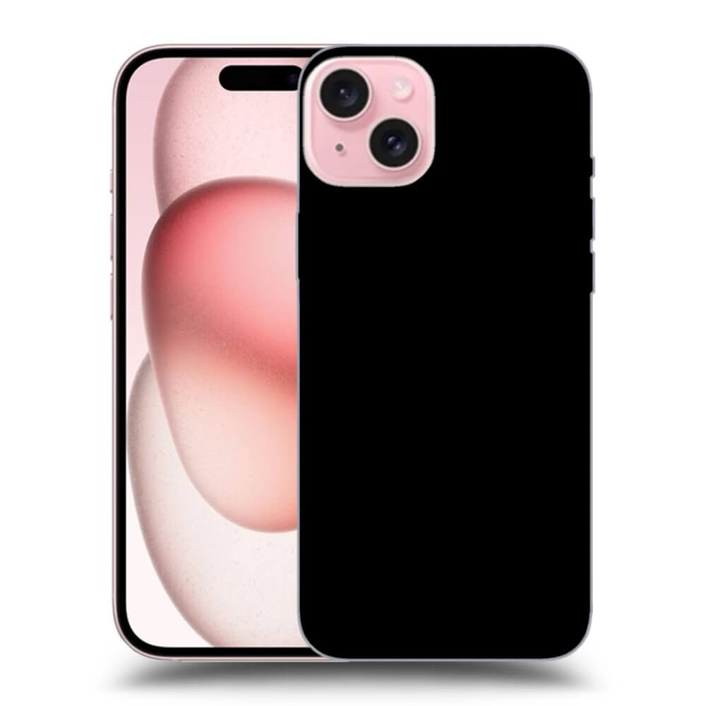 Silikonový černý Obal Pro Apple IPhone 15 - Separ - Black On Black 2