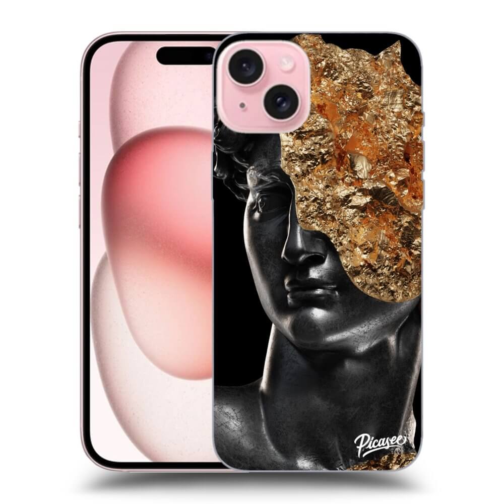 Silikonový černý Obal Pro Apple IPhone 15 - Holigger