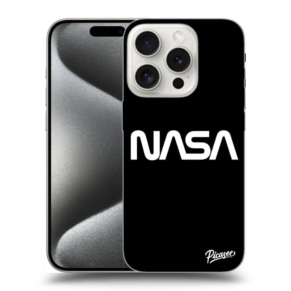 Silikonový Průhledný Obal Pro Apple IPhone 15 Pro - NASA Basic