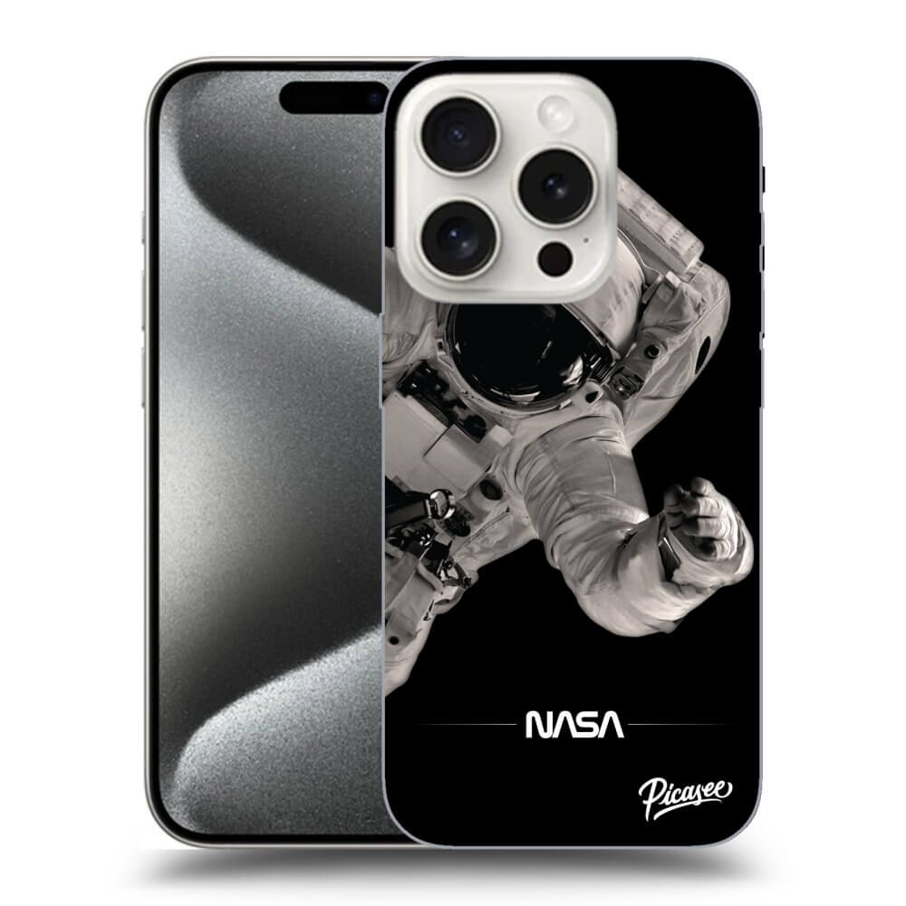 Silikonový Průhledný Obal Pro Apple IPhone 15 Pro - Astronaut Big