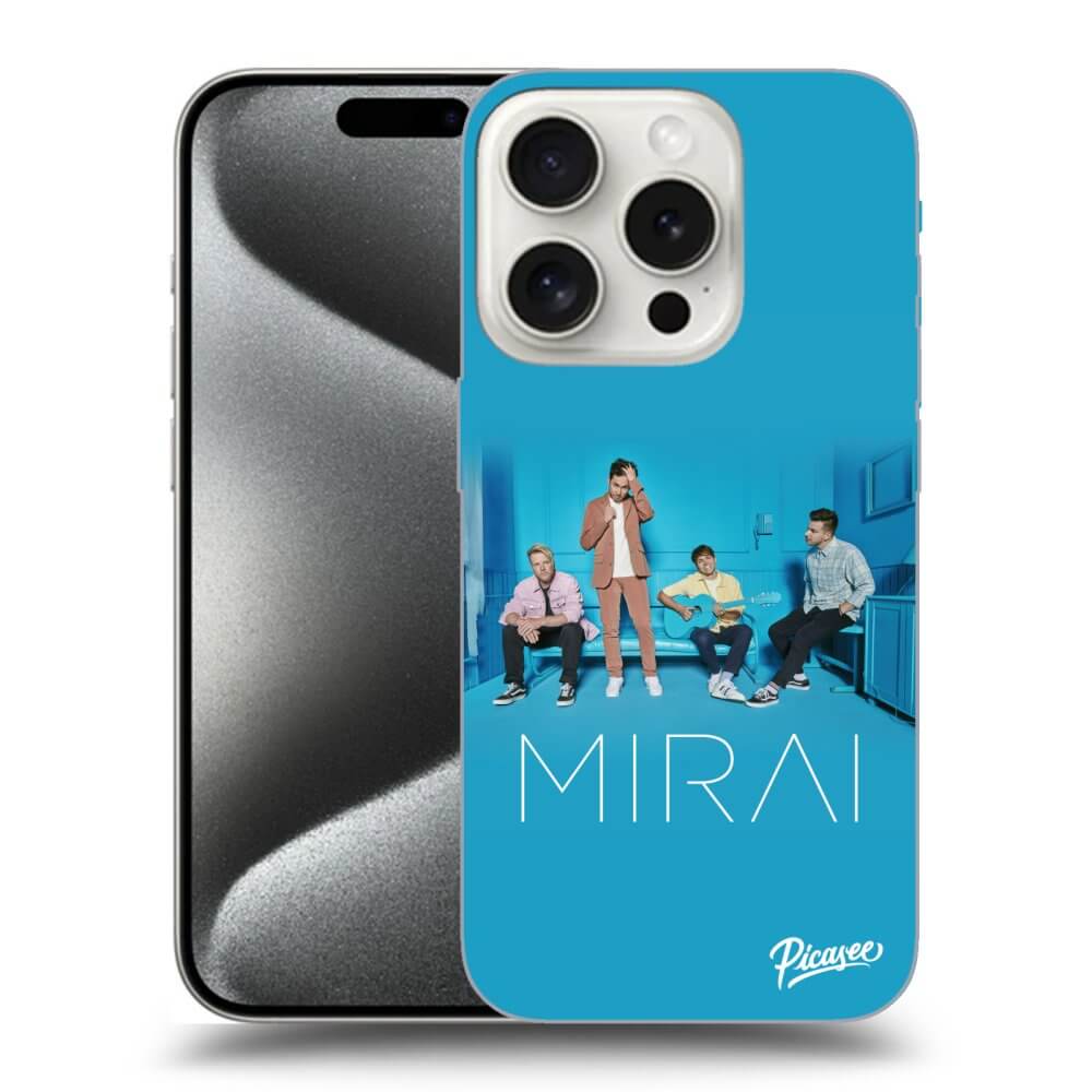 Silikonový černý Obal Pro Apple IPhone 15 Pro - Mirai - Blue