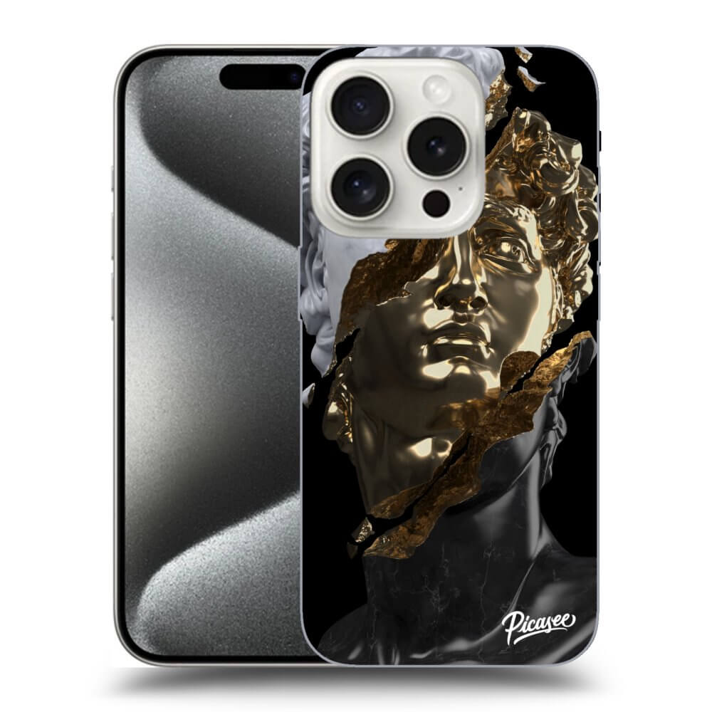 Silikonový černý Obal Pro Apple IPhone 15 Pro - Trigger