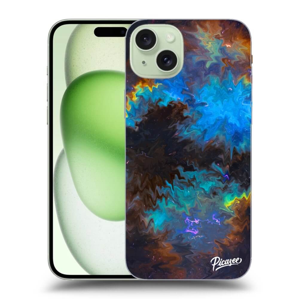 Silikonový černý Obal Pro Apple IPhone 15 Plus - Space