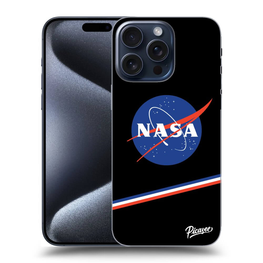 Silikonový Průhledný Obal Pro Apple IPhone 15 Pro Max - NASA Original