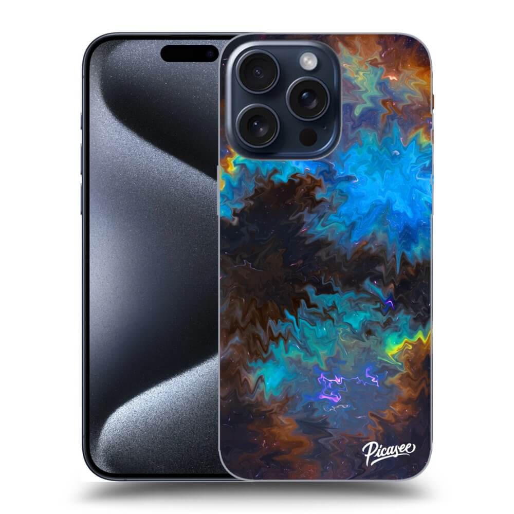 Silikonový černý Obal Pro Apple IPhone 15 Pro Max - Space