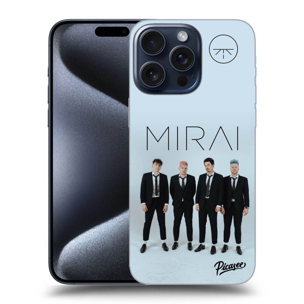 Silikonový Průhledný Obal Pro Apple IPhone 15 Pro Max - Mirai - Gentleman 2