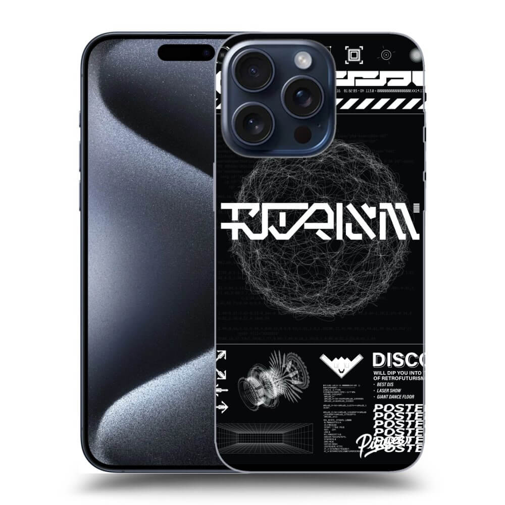 ULTIMATE CASE Pro Apple IPhone 15 Pro Max - BLACK DISCO