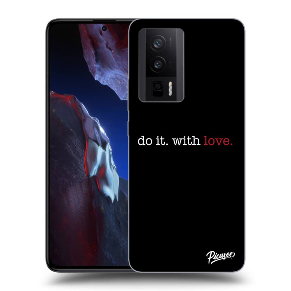 Silikonový Průhledný Obal Pro Xiaomi Poco F5 Pro 5G - Do It. With Love.