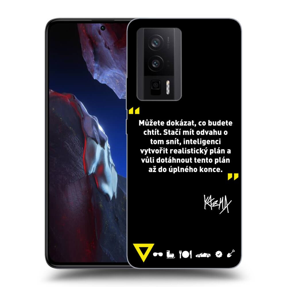 ULTIMATE CASE Pro Xiaomi Poco F5 Pro 5G - Kazma - MŮŽETE DOKÁZAT, CO BUDETE CHTÍT