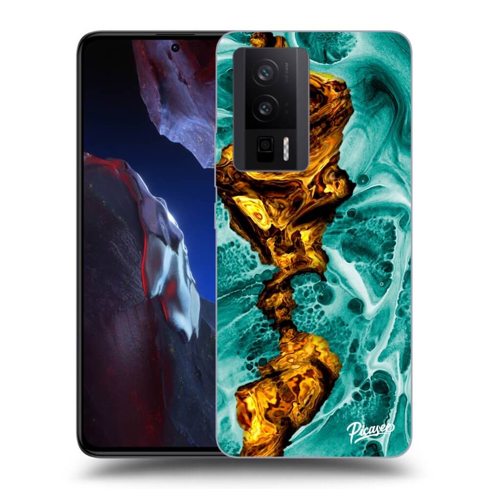 Silikonový Průhledný Obal Pro Xiaomi Poco F5 Pro 5G - Goldsky