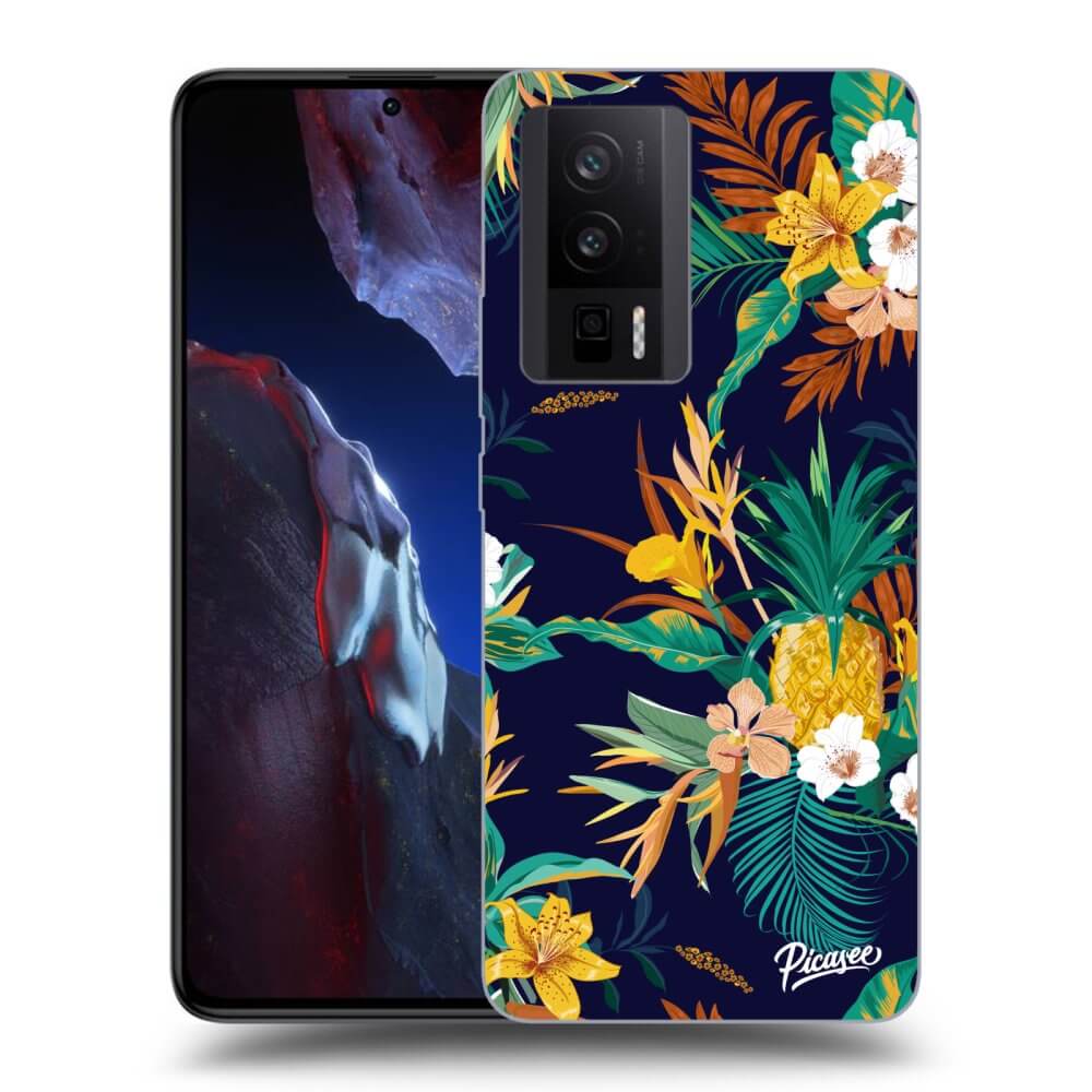 Silikonový Průhledný Obal Pro Xiaomi Poco F5 Pro 5G - Pineapple Color