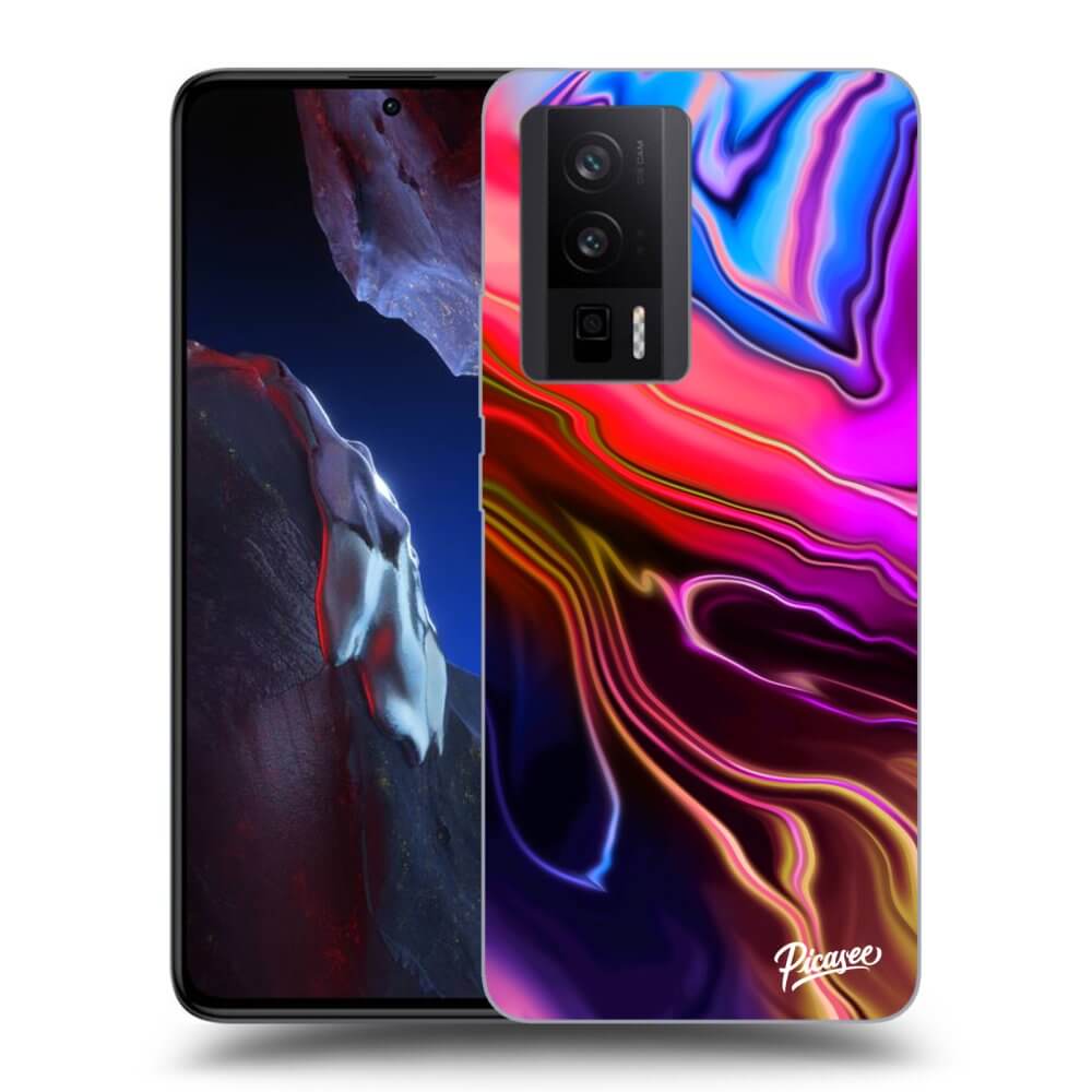 Silikonový Průhledný Obal Pro Xiaomi Poco F5 Pro 5G - Electric