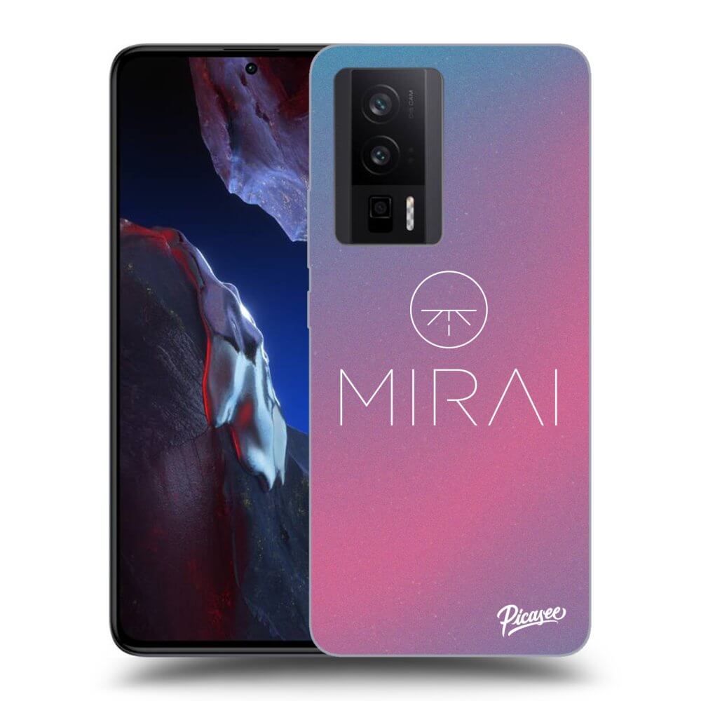 Silikonový Průhledný Obal Pro Xiaomi Poco F5 Pro 5G - Mirai - Logo