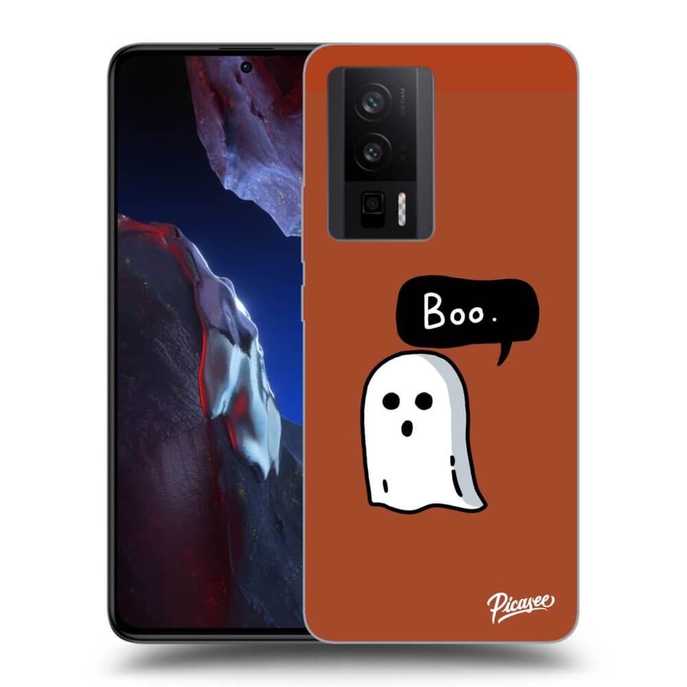 Silikonový černý Obal Pro Xiaomi Poco F5 Pro 5G - Boo