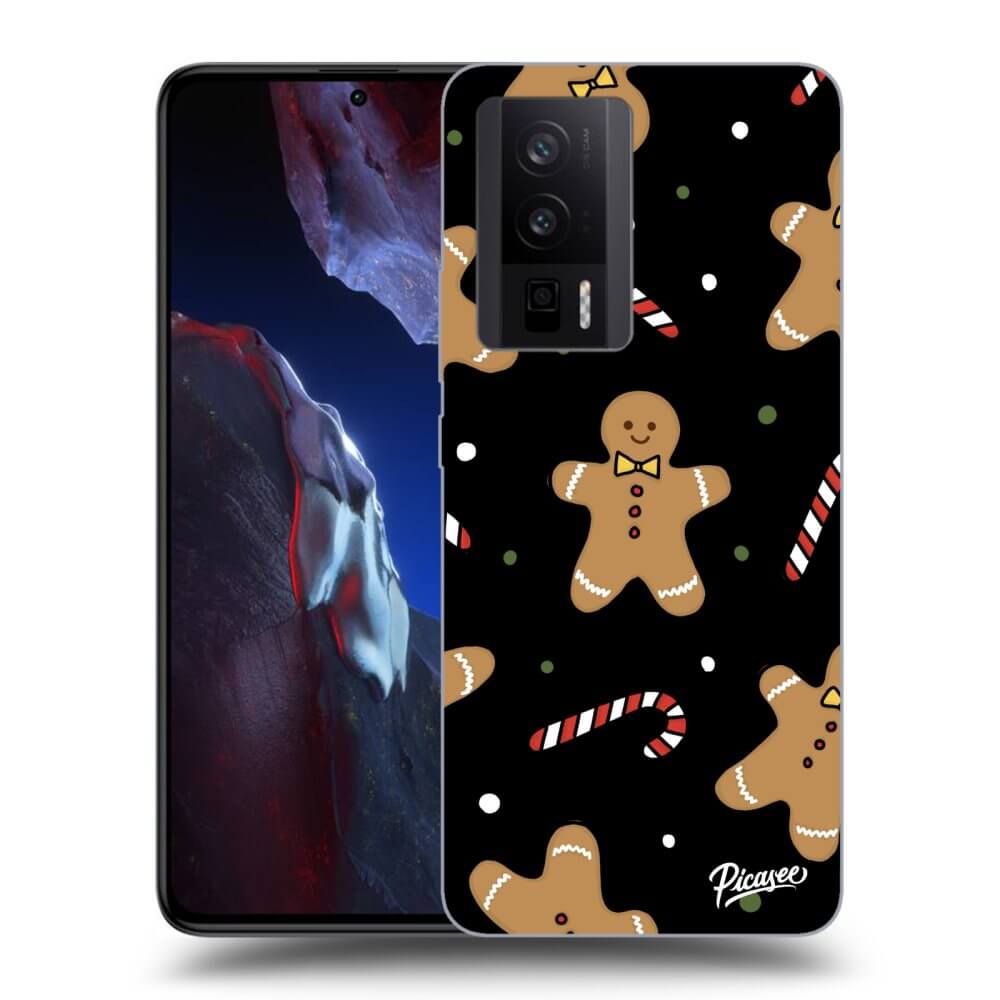 Silikonový černý Obal Pro Xiaomi Poco F5 Pro 5G - Gingerbread