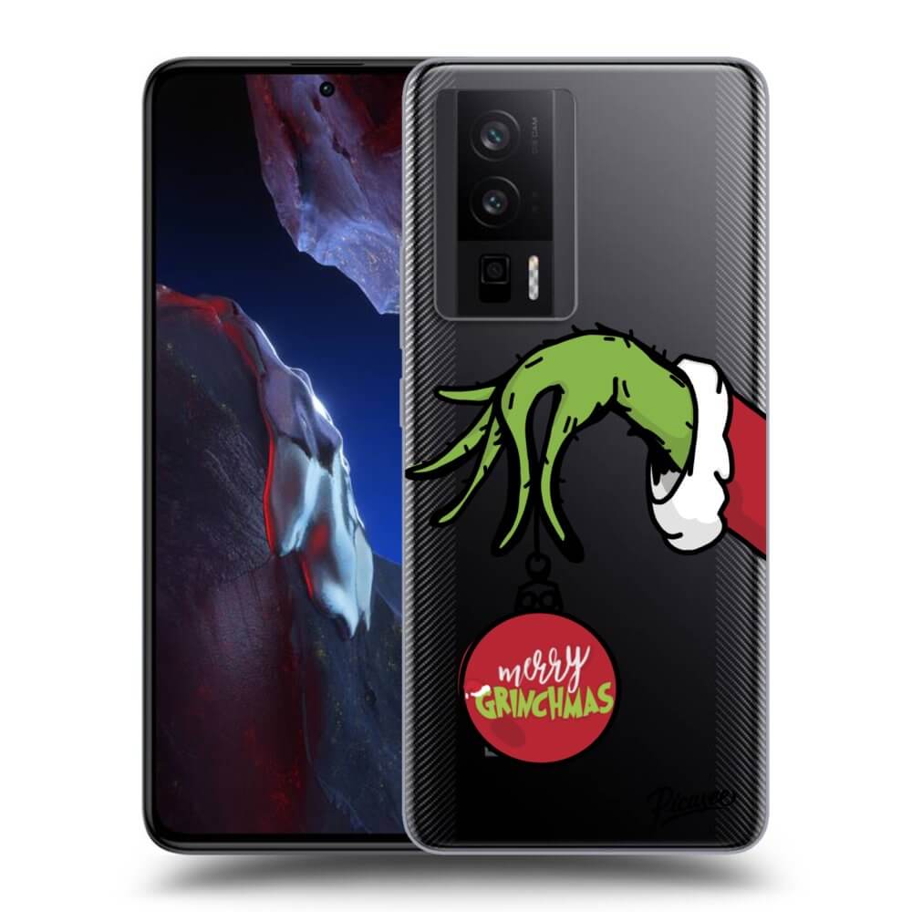 Silikonový Průhledný Obal Pro Xiaomi Poco F5 Pro 5G - Grinch