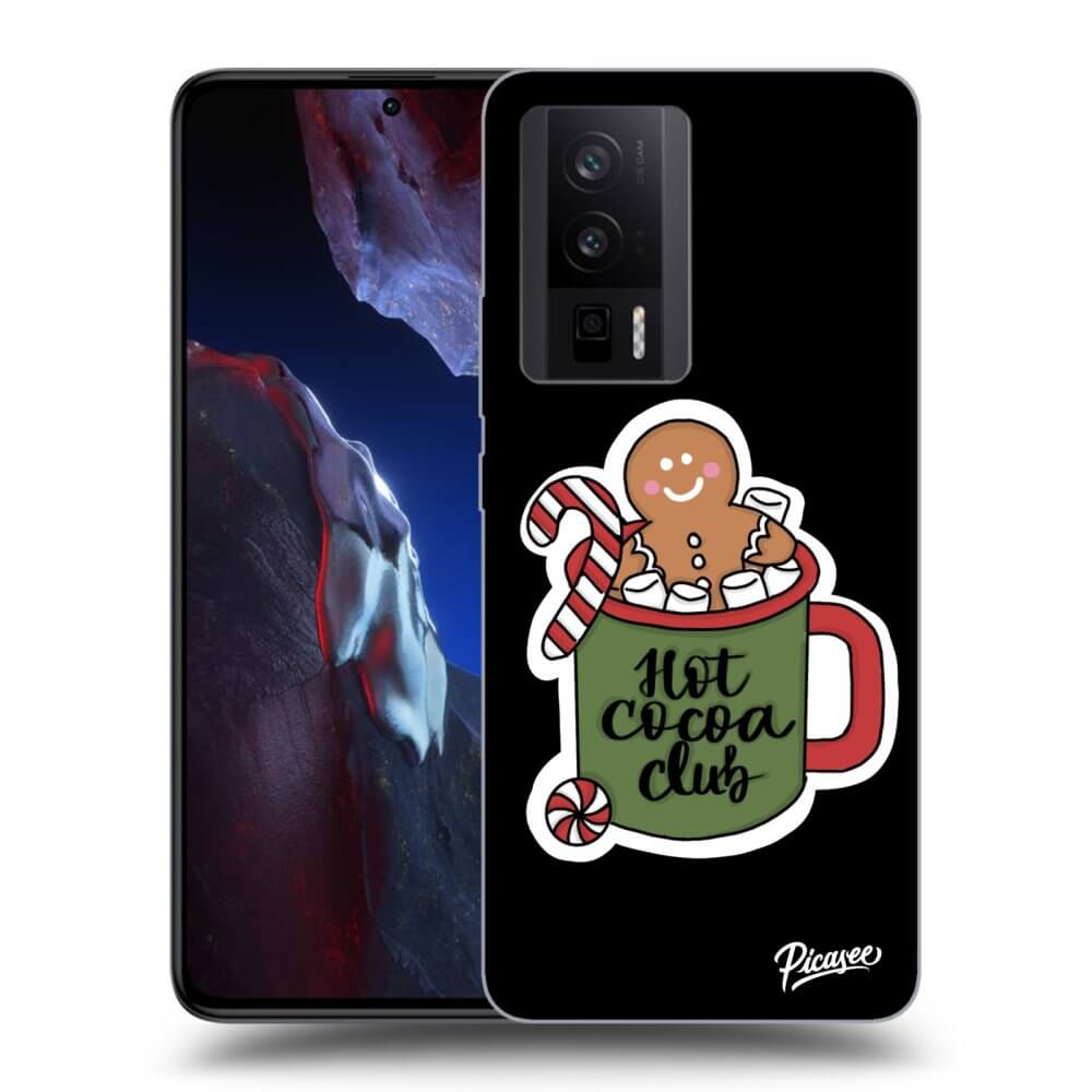 Silikonový černý Obal Pro Xiaomi Poco F5 Pro 5G - Hot Cocoa Club