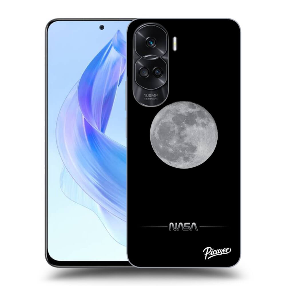 Silikonový Průhledný Obal Pro Honor 90 Lite 5G - Moon Minimal