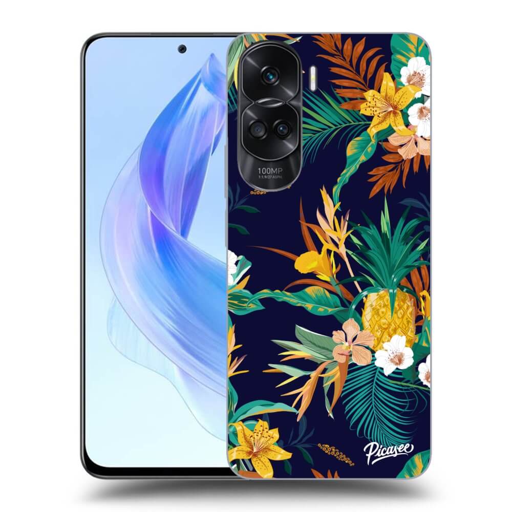 Silikonový Průhledný Obal Pro Honor 90 Lite 5G - Pineapple Color