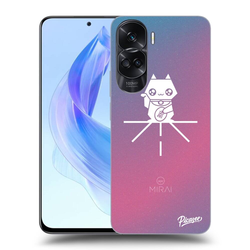 Silikonový černý Obal Pro Honor 90 Lite 5G - Mirai - Maneki Neko