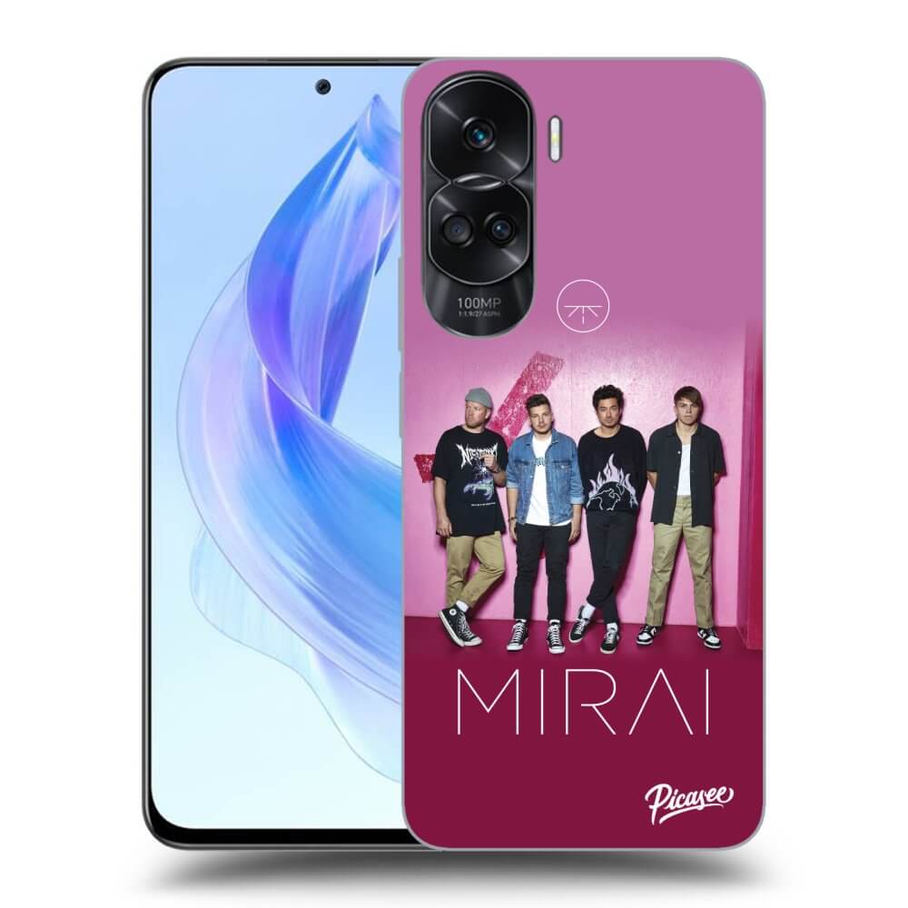 Silikonový Průhledný Obal Pro Honor 90 Lite 5G - Mirai - Pink