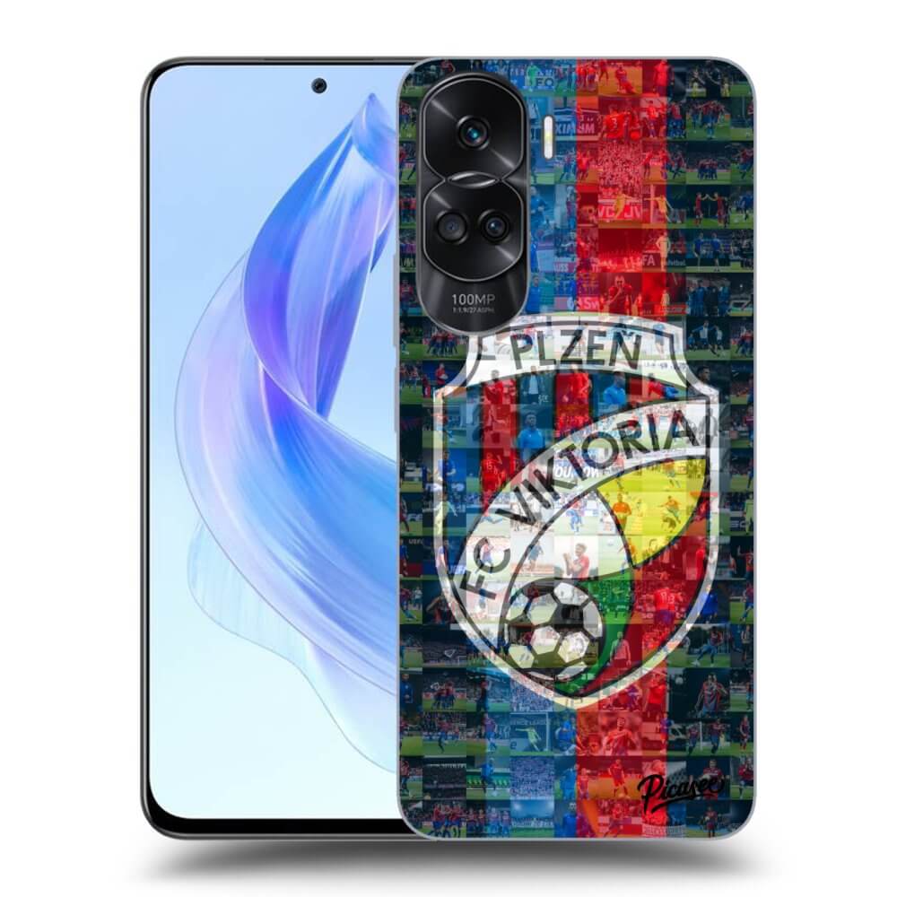 Silikonový černý Obal Pro Honor 90 Lite 5G - FC Viktoria Plzeň A