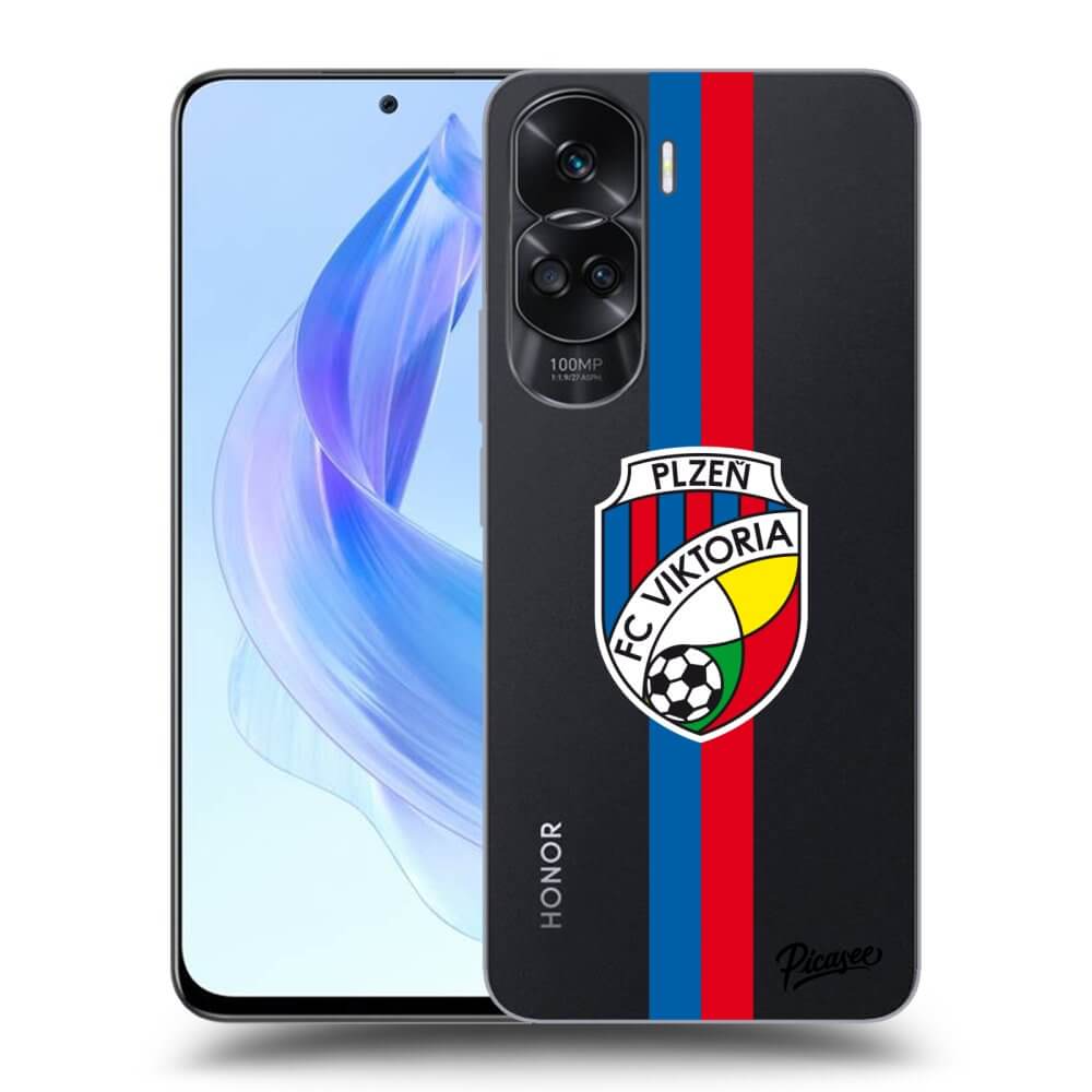 Silikonový Průhledný Obal Pro Honor 90 Lite 5G - FC Viktoria Plzeň H